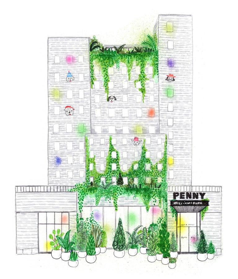 Hotel Penny Williamsburg Nueva York Exterior foto